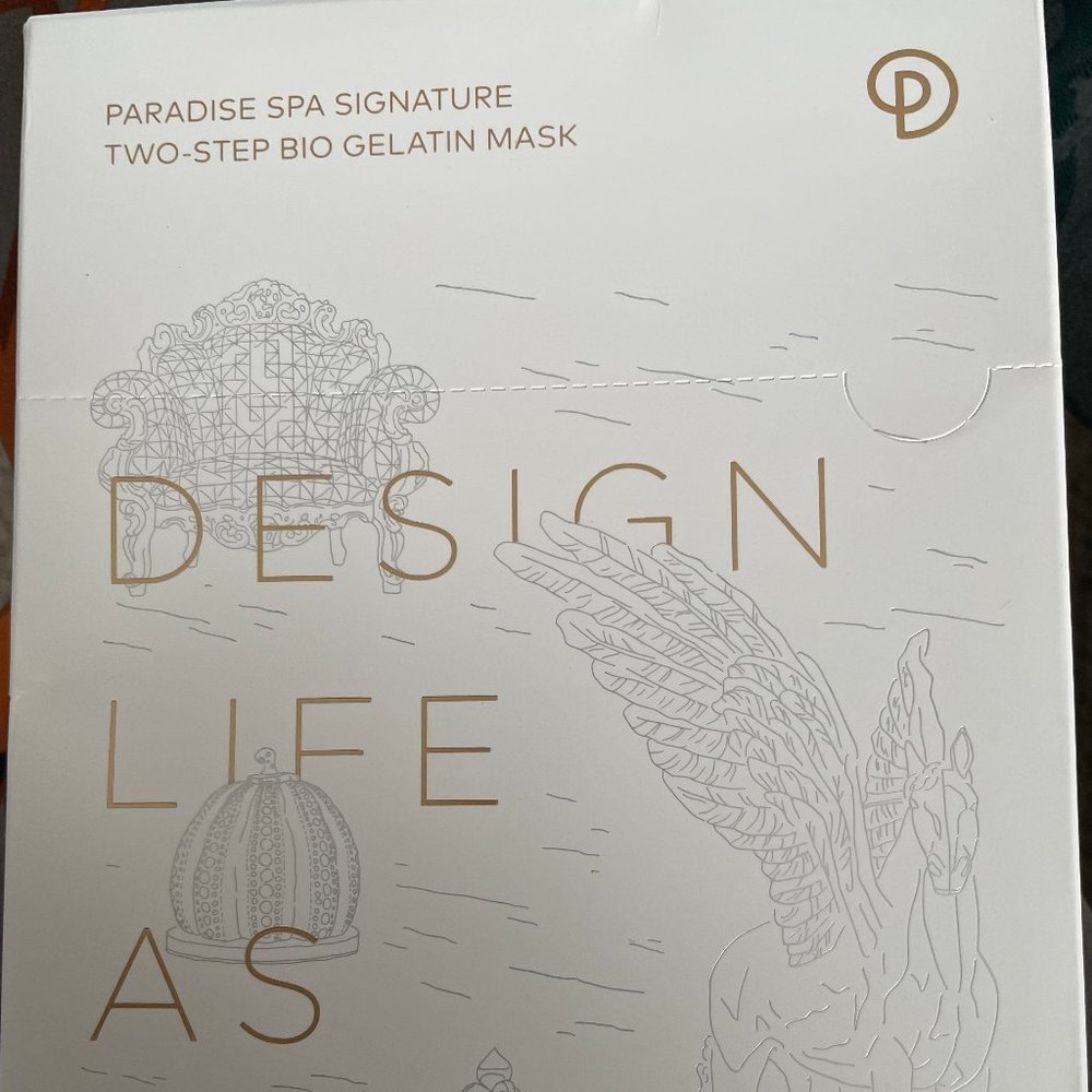 Paradise - Korean two step gelatin face mask 10 pack